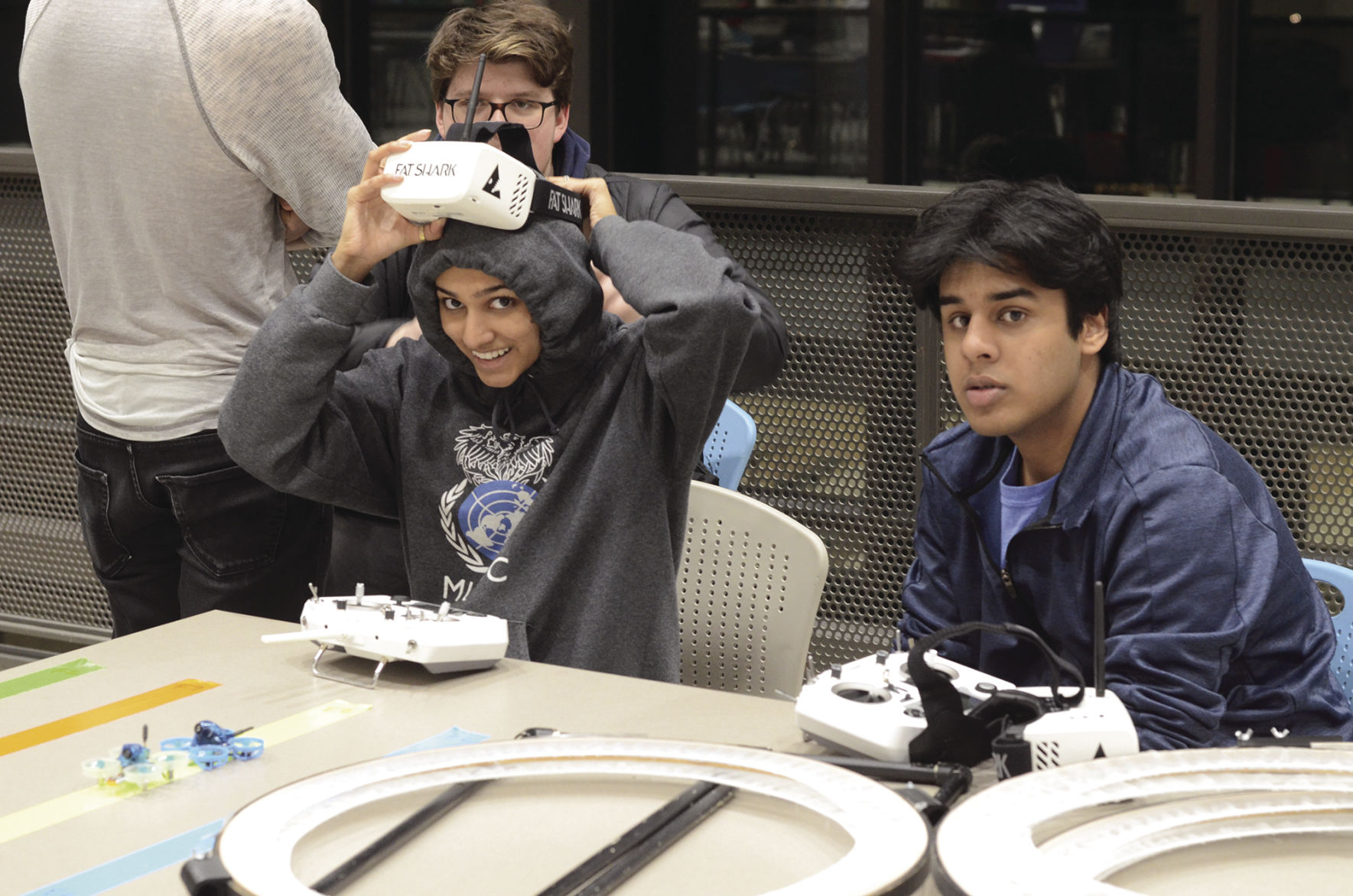 drones edina high school - parii and adi